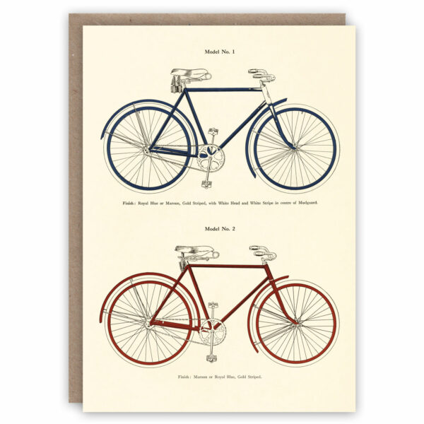 Bicycle greeting card