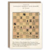 Chess greeting card