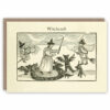 Witch greeting card